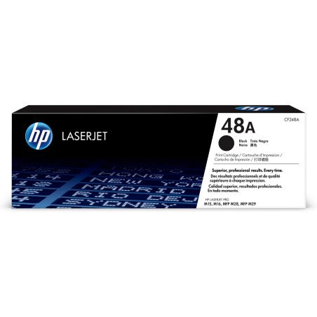 Cartucho de tóner HP LaserJet 48A negro