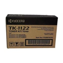 Tóner Kyocera TK-1122 - Negro, 3000 páginas, Negro, 1T02M70UX0