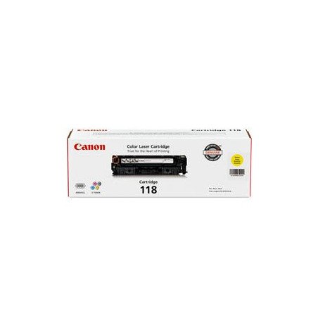 Cartucho Canon 118 amarillo compatible con MF8380CDW