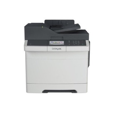 Multifuncional láser a color Lexmark CX410de, 32 ppm color, dúplex, red