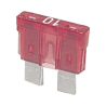 Fusible automotriz de 10 amper.