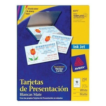 Tarjetas de presentación Avery 8371