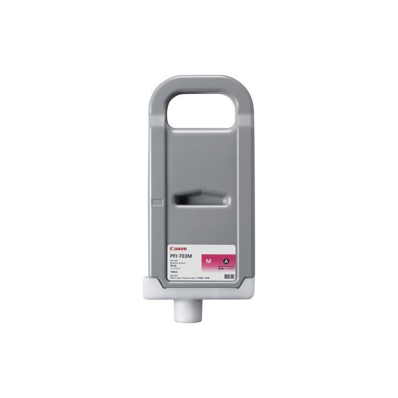Tanque de tinta Canon magenta PFI-703 m 700ml compatible con 810 y 801 pro Tanque de tinta Canon magenta PFI-703 m 700ml compatible con 810 y 801 pro