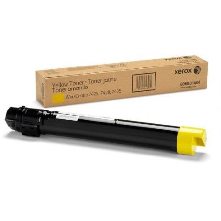 Cartucho tóner XEROX, 15000 páginas, Amarillo