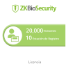 Modulo vitalicio de visitas para BioSecurity, 20 mil visitas por mes, 10 sitios de registro