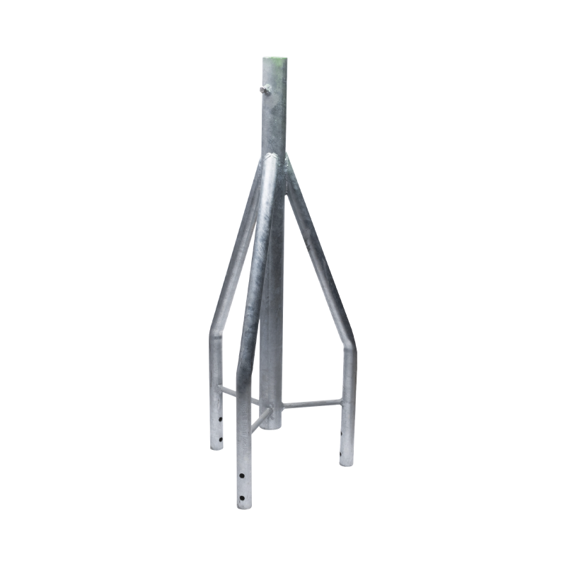 Tramo de remate (copete) para tramo stz-35 galvanizado electrolítico con opresores para pararrayo.