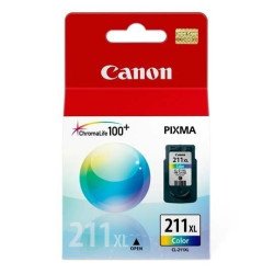 Cartucho Canon CL-211 XL color para IP2700, MP250,490, MX340