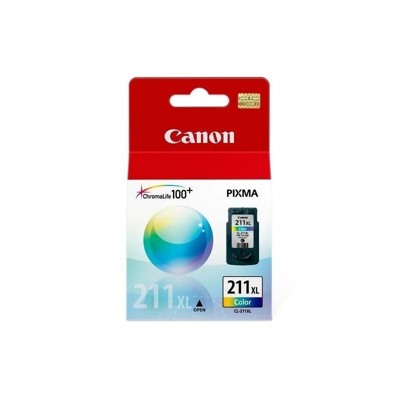 Cartucho Canon CL-211 XL color para IP2700, MP250,490, MX340 Cartucho Canon CL-211 XL color para IP2700, MP250,490, MX340