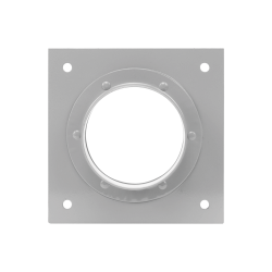 Placa pasamuros con capacidad de una bota de 4"