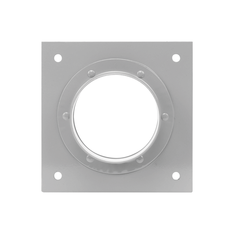 Placa pasamuros con capacidad de una bota de 4"