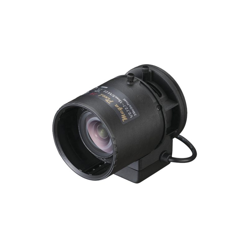 Lente varifocal 2.7-13mm, resolución 3 megapixel, iris automático, día