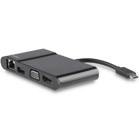 Adaptador multipuertos USB-c para laptops - HDMI o VGA 4k - USB 3.0