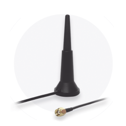 Antena Wifi doble banda sma, 3 dbi, magnética, cable 1.5m