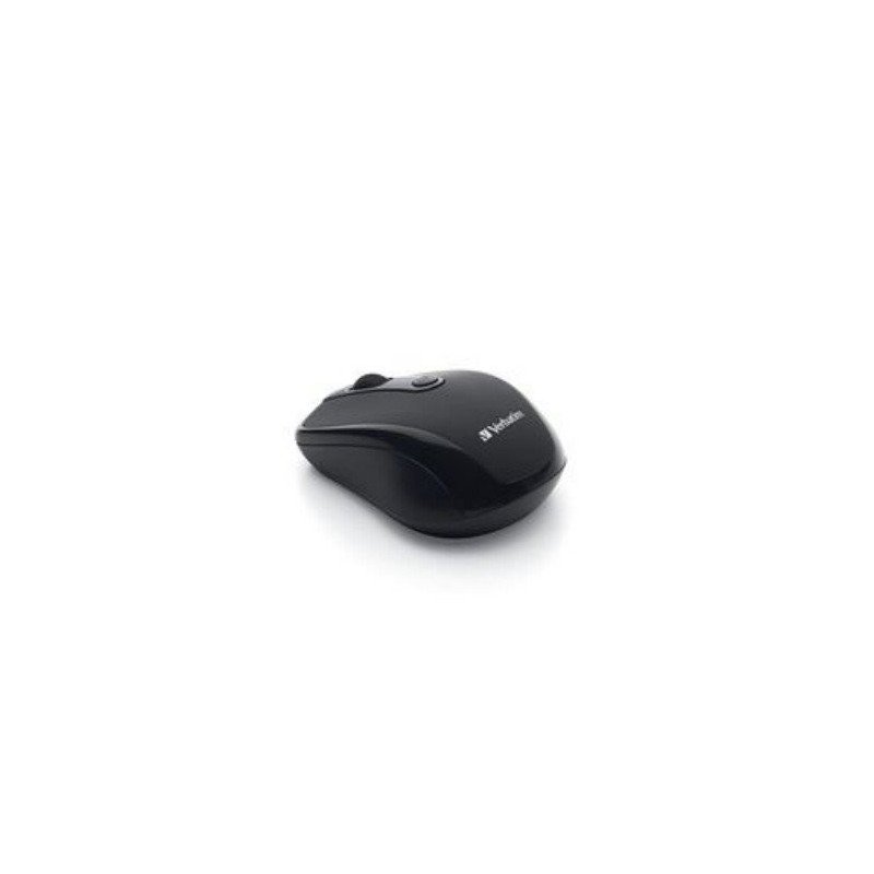 Mouse óptico inalámbrico negro
