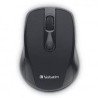 Mouse óptico inalámbrico negro