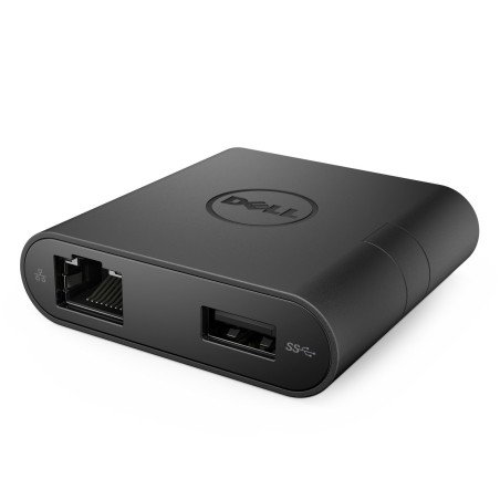 Adaptador Dell DA200 - USB tipo C a HDMI, VGA, ethernet, USB 3.0