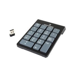Teclado numérico inalámbrico Easy Line by Perfect Choice USB negro/gris