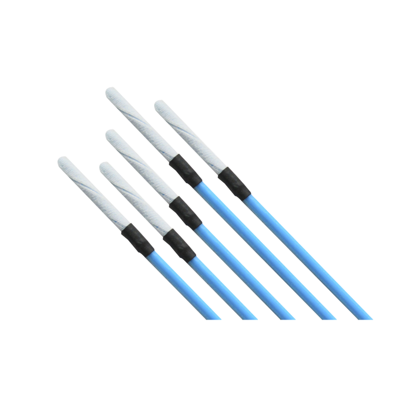 Hisopos para limpieza de puertos de fibra óptica 2.5 mm para adaptadores SC, ST y fc, 100 piezas Hisopos para limpieza de puertos de fibra óptica 2.5 mm para adaptadores SC, ST y fc, 100 piezas