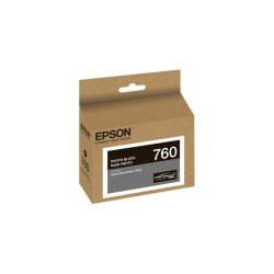 Epson T760120 - New T760 Ultrachrome HD Photo Black Ink cartucho de tinta 1 pieza Original Negro