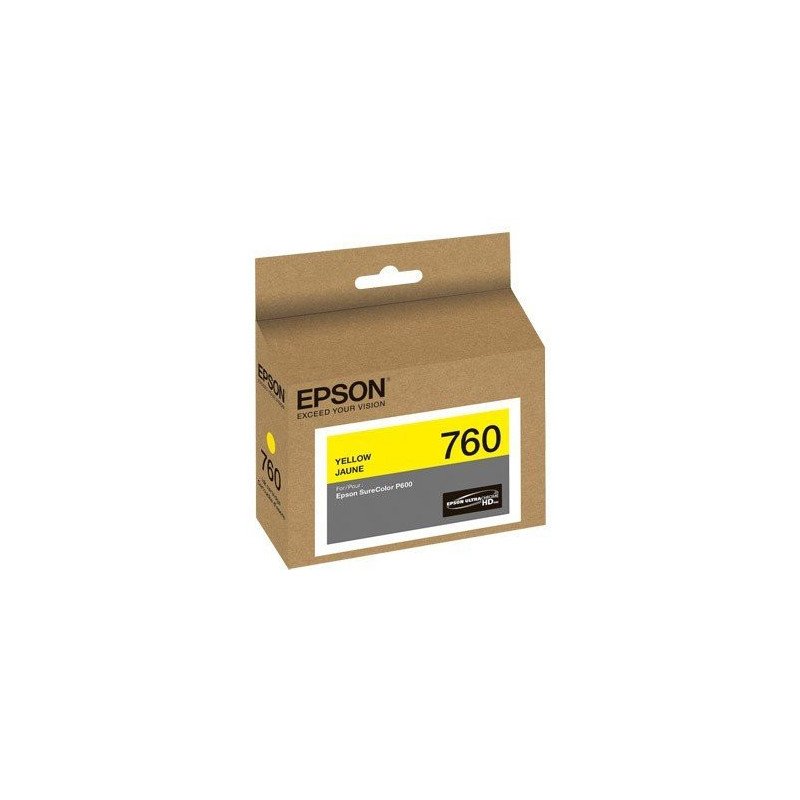 Epson 760 cartucho de tinta Original Amarillo Epson 760 cartucho de tinta Original Amarillo