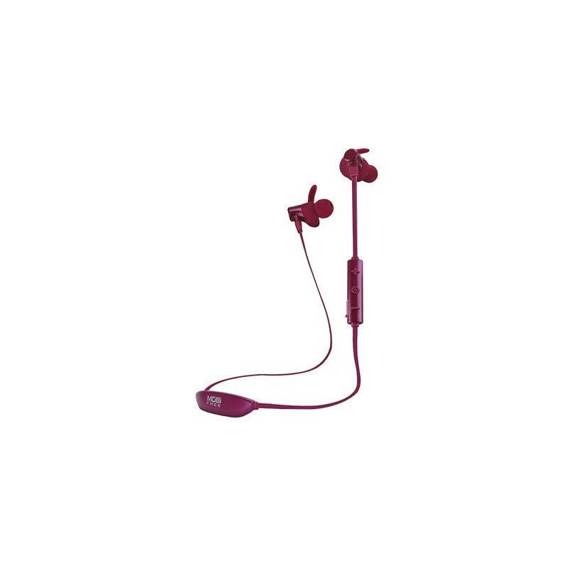 Audífonos Acteck MB-02024, Audífonos, Burgundy, Bluetooth