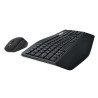 Kit de Teclado y Mouse Logitech MK850, Negro, 10 m, 1000 DPI