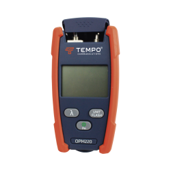 Medidor de alta potencia (micro opm) para fibra óptica con localizador visual de fallos (vfl), entrada universal de 2.5 mm (para