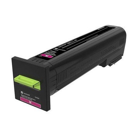 Tóner Lexmark color magenta extra alto rendimiento, para CS820de, hasta 22,000 páginas, 5 % de cobertura