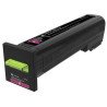 Tóner Lexmark color magenta extra alto rendimiento, para CS820de, hasta 22,000 páginas, 5 % de cobertura
