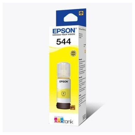 Cartucho Epson modelo T544 amarillo, tinta dye, para L3110, L3150, L51