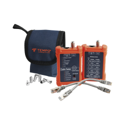 Tester profesional para mapeo de cables de red, coaxiales