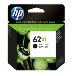 Cartucho de tinta negra HP 62XL