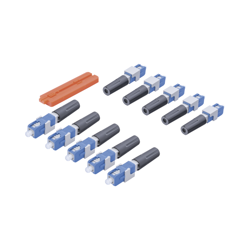 Conector mecánico monomodo SC, UPC pre-pulido 3mm (bolsa con 10 piezas)