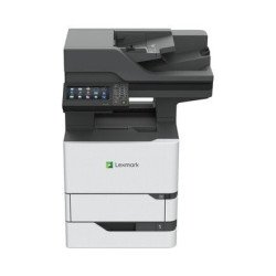 Multifuncional láser monocromática Lexmark MX722adhe, 70 ppm, hasta 350,000 páginas al mes, USB, e-mail, red, disco duro.