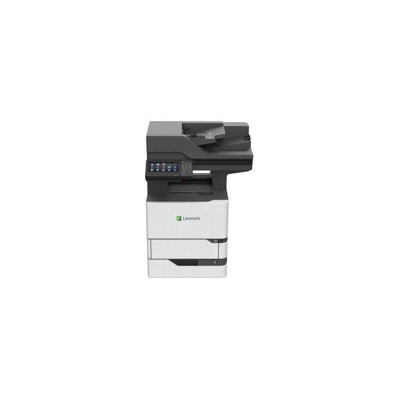 Multifuncional láser monocromática Lexmark MX722adhe, 70 ppm, hasta 350,000 páginas al mes, USB, e-mail, red, disco duro. Multifuncional láser monocromática Lexmark MX722adhe, 70 ppm, hasta 350,000 páginas al mes, USB, e-mail, red, disco duro.