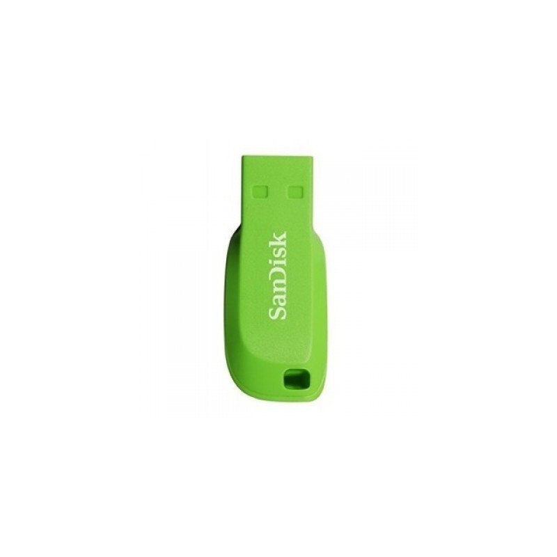 Memoria SanDisk 16GB USB 2.0 Cruzer Blade Z50 electric Green Memoria SanDisk 16GB USB 2.0 Cruzer Blade Z50 electric Green
