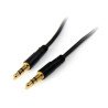 Cable 91cm 0.9 metros Slim delgado de audio estéreo mini Jack plug 3.5 mm trrs, macho a macho, Startech.com mod. MU3MMS