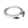 Cable de extensión StarTech.com, 4.6 m, USB A, USB A, Macho/hembra, Gr