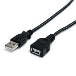 Cable de 0.9m de extensión USB 2.0 de alta velocidad hi speed, macho a