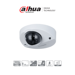 Cámara Domo Antivandálica de 2 Megapíxeles, Para DVR Móviles, Lente de 2.8mm, IR de 20 Metros, Micrófono Integrado, IP67/IK10/Pr