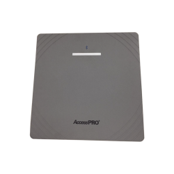 Lector RFID UHF + bluetooth, largo alcance 12 metros, climas extremos, Programación desde Android/iOS, OSDP, Wiegand