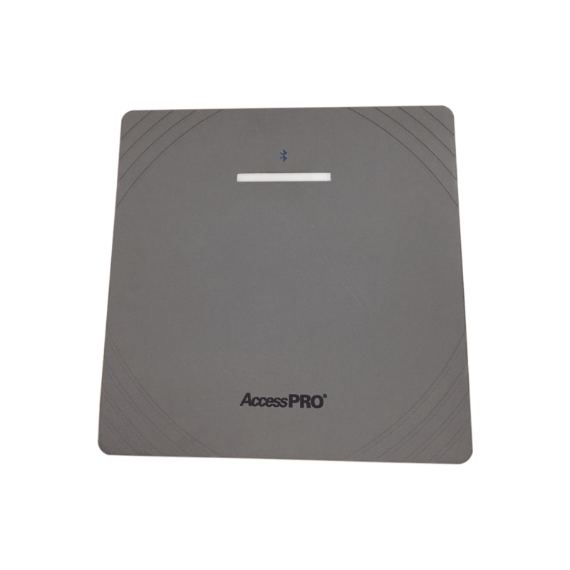 Lector RFID UHF + bluetooth, largo alcance 12 metros, climas extremos, Programación desde Android/iOS, OSDP, Wiegand