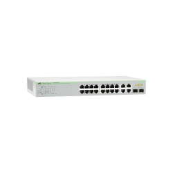 Switch WebSmart de 16 puertos 10/100 Mbps + 2 puertos 10/100/1000 Mbps + 2 SFP gigabit combo