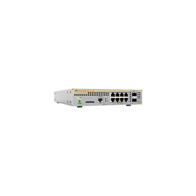 Switch industrial-lite Poe+ administrable capa 2 de 8 puertos 10/100/1000 Mbps + 2 puertos SFP, 124 w Switch industrial-lite Poe+ administrable capa 2 de 8 puertos 10/100/1000 Mbps + 2 puertos SFP, 124 w