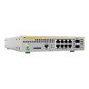 Switch industrial-lite Poe+ administrable capa 2 de 8 puertos 10/100/1000 Mbps + 2 puertos SFP, 124 w Switch industrial-lite Poe+ administrable capa 2 de 8 puertos 10/100/1000 Mbps + 2 puertos SFP, 124 w