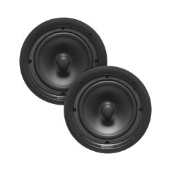 Par de altavoces de techo phantom de 2 vías, woofer de polietileno iny