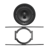 Kit de bocina de techo truaudio de 8in pp8 con soporte de acero rígido
