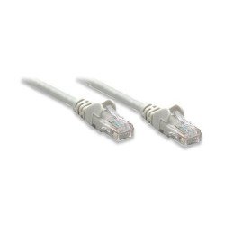 Cable patch, 3.0 m (10.0 f), Cat. 5e, UTP gris