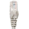 Cable de red UTP, Straight Throu. Cat. 5E, Puerto RJ-45. 4.2 m. Gris.