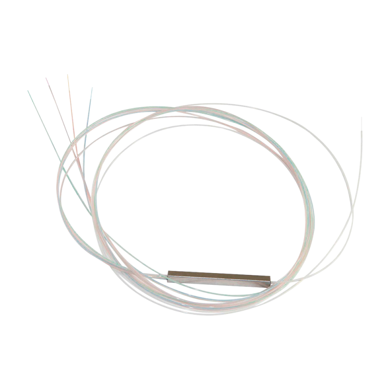 Splitter (divisor óptico) tipo plc, de 1x4, sin conectores